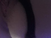 PINK HAIRED GIRL PUTTING FINGERS INTO OIL-FULL PUSSY AND FUCKING HER SMOOTHY ASS 4/16