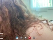 Secretly Cucking You With BBC Over FaceTime - Blowjob/Fuck/Facial - BustySeaWitch 14/16