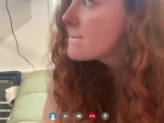 Secretly Cucking You With BBC Over FaceTime - Blowjob/Fuck/Facial - BustySeaWitch 3/16