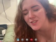 Secretly Cucking You With BBC Over FaceTime - Blowjob/Fuck/Facial - BustySeaWitch 9/16