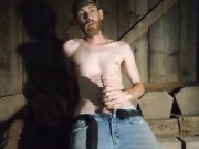 Horny guy jerks off on a smoke break 16/16