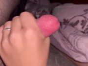 Hot stepmom jacks off stepson 6/16