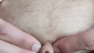 Exploring my belly button (close up)
