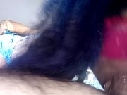 Esse filho da puta ama ser chupado bem molhado enquanto vê uma vagaba destruída por rolas no porno🍌 16/16