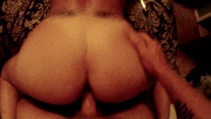 Hot sexy milf babe gets fucked from behind doggy style