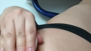 Slut With BiG Dildo