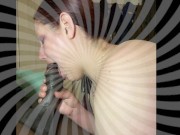 Mystic ginger gets tricked into pleasing her black bull for rent money 5/16