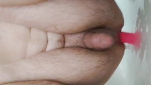 Fucking my hole with a toy