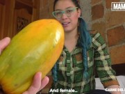 CARNE DEL MERCADO - Amateur Latina Blue Maria Is Ready To Take Big Dick In Her Pussy 1/16