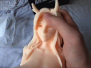 Horny guy intensively Fucks a sex doll with big boobs, heavy breathing. Unboxing MRLsexdoll POV 4/16