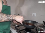 AMATEUR EURO - Big Ass Babe Valentina Palermo Loves Anal And Pussy Fuck 1/16