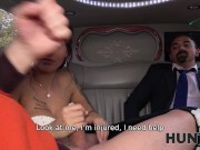 HUNT4K. Bride permits husband to watch her having ass scored in limo 8/16