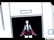 Japanese chick destroyed by hot russian redhead 5/16