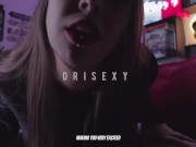 Joi - girl guiding her handjob with 22cm dildo in her pussy| Dri Sexy 9/16