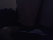 My stepsister sucks my dick while showing off her beautiful white ass 7/16