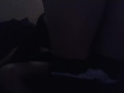 My stepsister sucks my dick while showing off her beautiful white ass 8/16