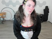 Brunette Fingering her Pussy and Dildo fucking 1/16