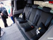 VIP SEX VAULT - Big Ass Brunette Barbarra Skips Jogging For Hot Car Sex 3/16