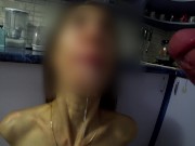 Risky Kitchen Sex With 18 Year Old Girl While Her Parents Relax In The Next Room 4K 16/16