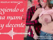 [DEMO] Mama decente caliente y excitada chupa pija y gime | Roleplay Interactivo | Audio Only