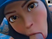 Garota hentai anime em publico, adora chupar engole tudo! 13/16