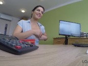 LOAN4K. Woman is rammed by the horny lender hoping for some discount 5/16