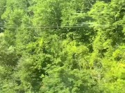 Подсматривая за попутчицей с большими сиськами  11/16