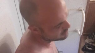 Daddy gets desperate in the shower! (2k view special! )