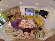 Busty redhead hottie rides your rock hard cock in virtual reality 16/16