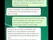 tuve un chat hot por whatsapp con el papá de mi mejor amiga y terminamos follando - Tara Rico 1/16