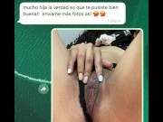 tuve un chat hot por whatsapp con el papá de mi mejor amiga y terminamos follando - Tara Rico 3/16
