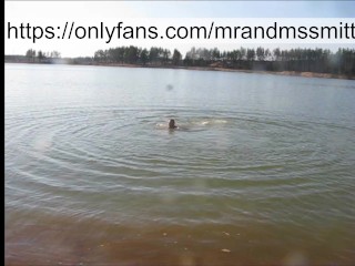 came to fuck on a public beach