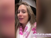 Teasing & denying you in between behind the scenes adventure clips & finally spreading wide closeups JOI - Lelu Love 10/16