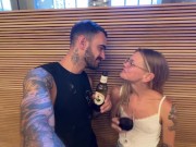 Sammmnextdoor - Date Night #07 - From pizza to dick, she likes eating in Italy (cute nerd giving bj) 5/16