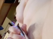 POV facesitting pussy play compilation - fingering and toying my cunt in your face 3/16