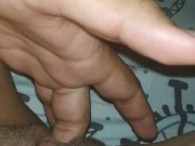 Mi amigo me hizo mojar con sus deditos🤤😈 5/16