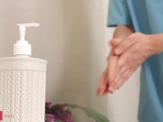 Polly White - Slim blonde creampied after awesome sex with skilled masseur 5/16