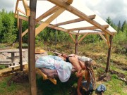 Sex in a swinging pergola - RosenlundX - 4K 14/16