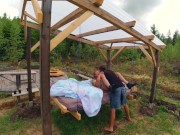 Sex in a swinging pergola - RosenlundX - 4K 2/16