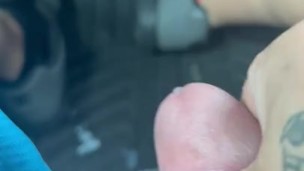 Cumming hard in McDonald’s drive thru huge load full vid on onlyfans JadeJameson420 