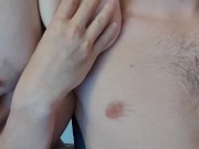 He's squeezing my big horny breasts - LuxuryOrgasm 8/16