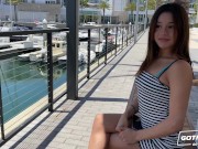 GOTFILLED Sexy little spinner Mickey Violet gags and fucks her new neighbors big meaty cock 1/16