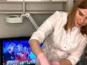 Compilation of 9 Clients Spontaneous Ejaculations During Waxing 14/16