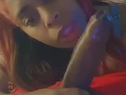 Crazy blow job from red head  5/16