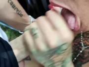 She tries on some clothes she has the covid and then she sucks a dick 11/16