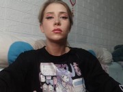 Cuckold humiliation dirty talk and JOI on Russian from your hot girlfriend Evelyn