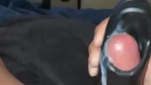Cumming with my new toy