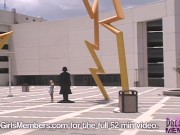 Cute Blonde Shows Her Tight Pussy Around Tampa 1/16