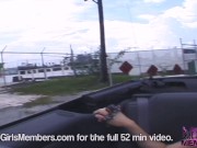 Cute Blonde Shows Her Tight Pussy Around Tampa 9/16