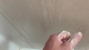 Jack Off With Shaving Cream In Shower